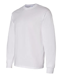 Gildan Unisex Heavy Cotton™ Long Sleeve T-Shirt - 5400 - White