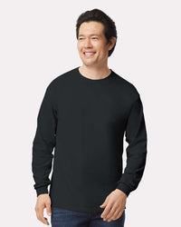 Gildan Unisex Ultra Cotton® Long Sleeve T-Shirt - 2400 - Black