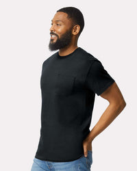 Gildan Unisex Ultra Cotton® Pocket T-Shirt - 2300 - Black