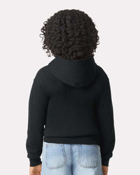 Gildan Youth Heavy Blend™ Full-Zip Hooded Sweatshirt - 18600B - Black
