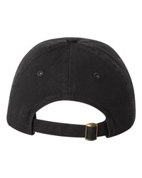 Valucap Youth Small Fit Bio-Washed Dad Hat - VC300Y - Black