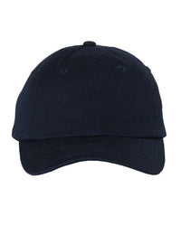 Valucap Youth Small Fit Bio-Washed Dad Hat - VC300Y - Navy
