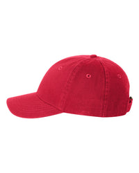 Valucap Youth Small Fit Bio-Washed Dad Hat - VC300Y - Red