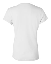 BELLA + CANVAS Women’s Jersey V-Neck Tee - 6005 - White