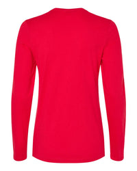 BELLA + CANVAS Women’s Jersey Long Sleeve Tee - 6500 - Red