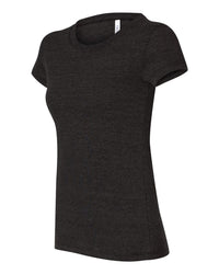 BELLA + CANVAS Women's Triblend Tee - 8413 - Charcoal Black Triblend