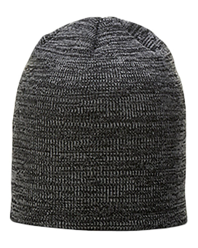 Richardson Marled Beanie - 130 - Black/ Grey/ Charcoal