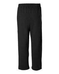 Gildan Unisex Heavy Blend™ Open-Bottom Sweatpants - 18400 - Black