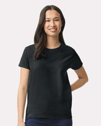 Gildan Women's Ultra Cotton® T-Shirt - 2000L - Black