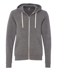 BELLA + CANVAS Unisex Triblend Sponge Fleece Full-Zip Hoodie Sweatshirt - 3909 - Grey Triblend