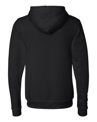 BELLA + CANVAS Unisex Triblend Sponge Fleece Full-Zip Hoodie Sweatshirt - 3909 - Solid Black Triblend