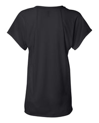 BELLA + CANVAS Women’s Flowy Raglan Tee - 8801 - Black