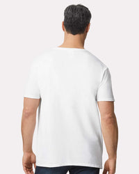 Gildan Unisex Softstyle® V-Neck T-Shirt - 64V00 - White