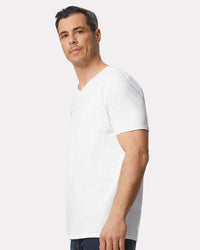 Gildan Unisex Softstyle® V-Neck T-Shirt - 64V00 - White