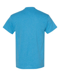 Gildan Unisex Heavy Cotton™ T-Shirt - 5000 - Heather Sapphire