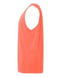 Comfort Colors Unisex Garment-Dyed Heavyweight Tank Top - 9360 - Neon Red Orange