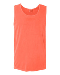 Comfort Colors Unisex Garment-Dyed Heavyweight Tank Top - 9360 - Neon Red Orange