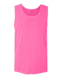 Comfort Colors Unisex Garment-Dyed Heavyweight Tank Top - 9360 - Neon Pink