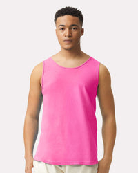 Comfort Colors Unisex Garment-Dyed Heavyweight Tank Top - 9360 - Neon Pink