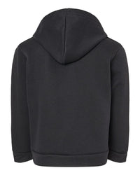 BELLA + CANVAS Toddler Sponge Fleece Pullover Hoodie Sweatshirt - 3719T - Black