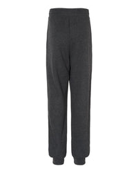 BELLA + CANVAS Youth Jogger Sweatpants - 3727Y - Dark Grey Heather