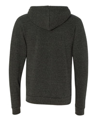 BELLA + CANVAS Unisex Triblend Sponge Fleece Full-Zip Hoodie Sweatshirt - 3909 - Charcoal Black Triblend