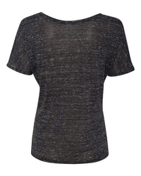 BELLA + CANVAS Women’s Slouchy Tee - 8816 - Black Marble