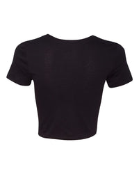BELLA + CANVAS Women’s Crop Tee - 6681 - Black