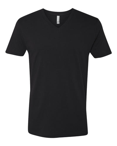 Next Level Unisex Cotton V-Neck T-Shirt - 3200 - Black