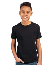 Next Level Youth Cotton T-Shirt - 3310 - Black
