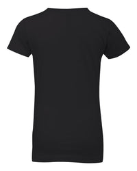 Next Level Girls’ Cotton Princess T-Shirt - 3710 - Black