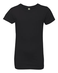 Next Level Girls’ Cotton Princess T-Shirt - 3710 - Black