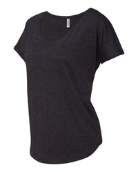 Next Level Women’s Triblend Dolman T-Shirt - 6760 - Vintage Black