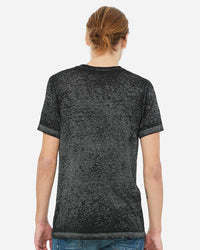 BELLA + CANVAS Unisex Texture Tee - 3650 - Black Acid Wash