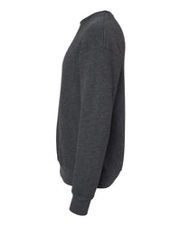 BELLA + CANVAS Unisex Sponge Fleece Drop Shoulder Crewneck Sweatshirt - 3945 - Dark Grey Heather