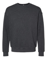 BELLA + CANVAS Unisex Sponge Fleece Drop Shoulder Crewneck Sweatshirt - 3945 - Dark Grey Heather
