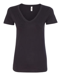 Next Level Women's Ideal V-Neck T-Shirt - 1540 - Black