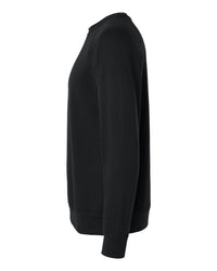 Next Level Unisex Laguna Raglan Crewneck Sweatshirt - 9000 - Black