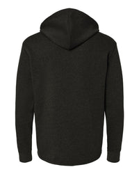 Next Level Unisex Malibu Welt Pocket Hoodie Sweatshirt - 9300 - Heather Black