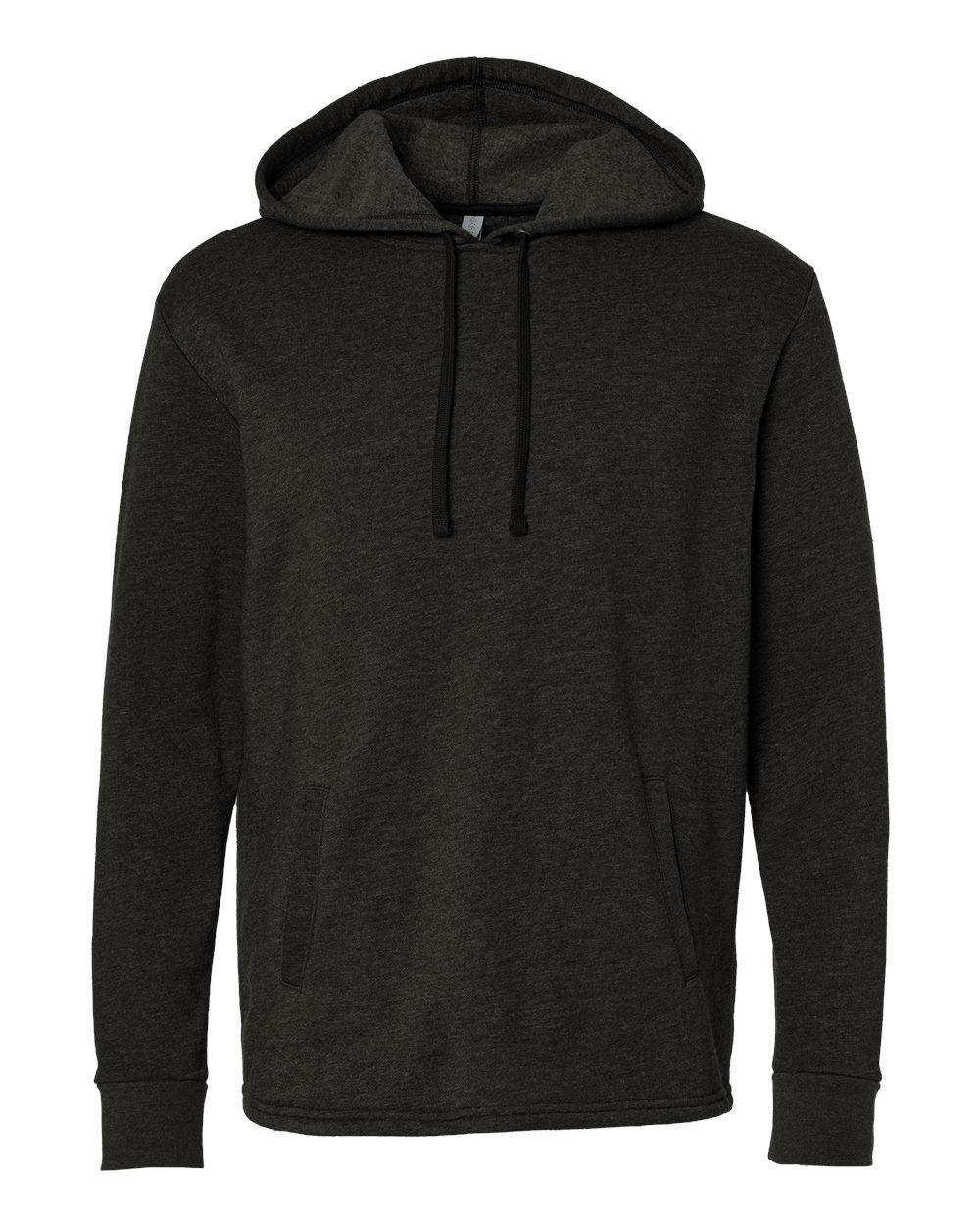 Next Level Unisex Malibu Welt Pocket Hoodie Sweatshirt - 9300 - Heather Black