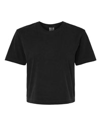 Comfort Colors Women's Garment-Dyed Heavyweight Boxy T-Shirt - 3023CL - Black