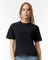 Comfort Colors Women's Garment-Dyed Heavyweight Boxy T-Shirt - 3023CL - Black