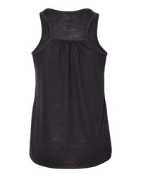 BELLA + CANVAS Youth Flowy Racerback Tank - 8800Y - Black