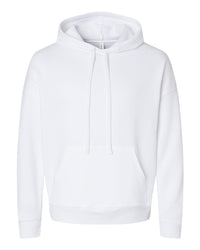 BELLA + CANVAS Unisex Sponge Fleece Drop Shoulder Hoodie Sweatshirt - 3729 - White