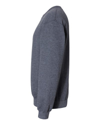 Gildan Unisex Heavy Blend™ Crewneck Sweatshirt - 18000 - Heather Dark Navy