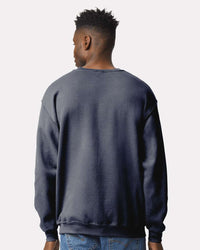 Gildan Unisex Heavy Blend™ Crewneck Sweatshirt - 18000 - Heather Dark Navy