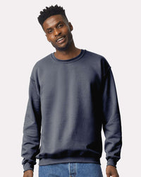 Gildan Unisex Heavy Blend™ Crewneck Sweatshirt - 18000 - Heather Dark Navy