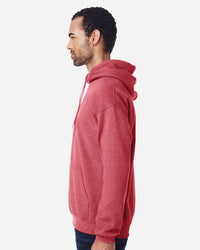 Gildan Unisex Heavy Blend™ Hooded Sweatshirt - 18500 - Heather Scarlet Red