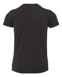 BELLA + CANVAS Youth Triblend Tee - 3413Y - Charcoal Black Triblend