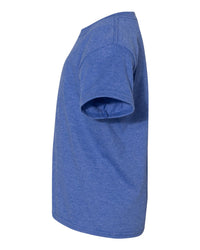 Gildan Youth DryBlend® T-Shirt - 8000B - Heather Deep Royal
